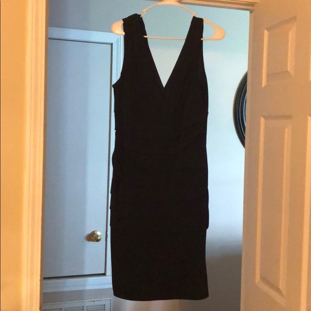 Black cocktail dress